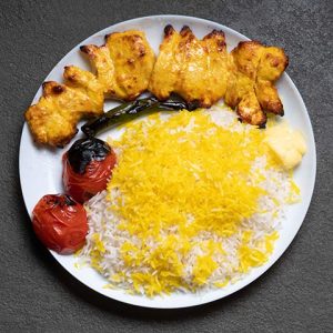 چلو جوجه کباب